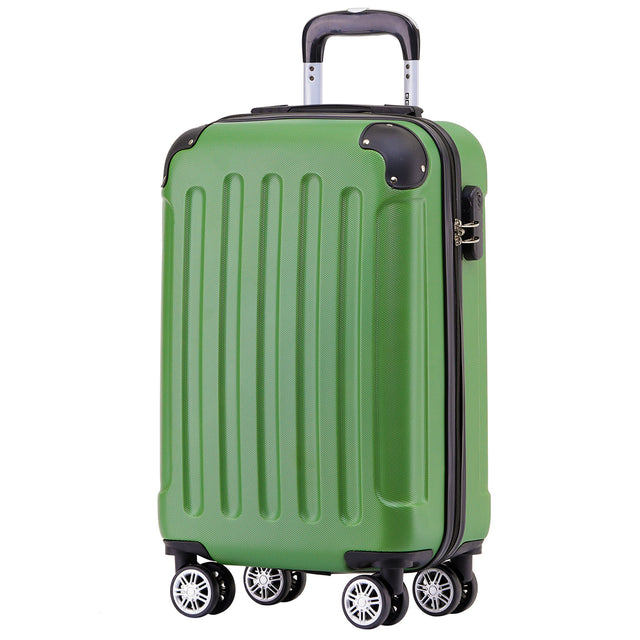 B2045 M Handgepäck für Kurztrips, 360° Doppelrollen, Stabil & Leicht, 55 x 36 x 21 cm, 38 L