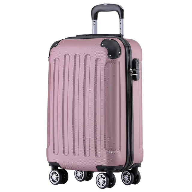 B2045 M Handgepäck für Kurztrips, 360° Doppelrollen, Stabil & Leicht, 55 x 36 x 21 cm, 38 L