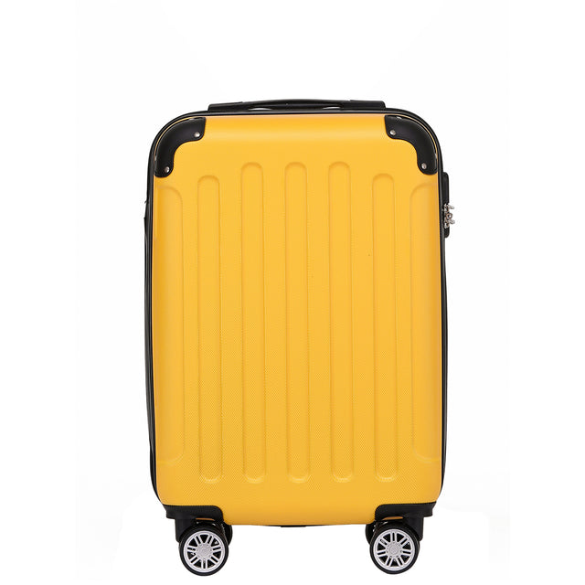 B2045 M Handgepäck für Kurztrips, 360° Doppelrollen, Stabil & Leicht, 55 x 36 x 21 cm, 38 L