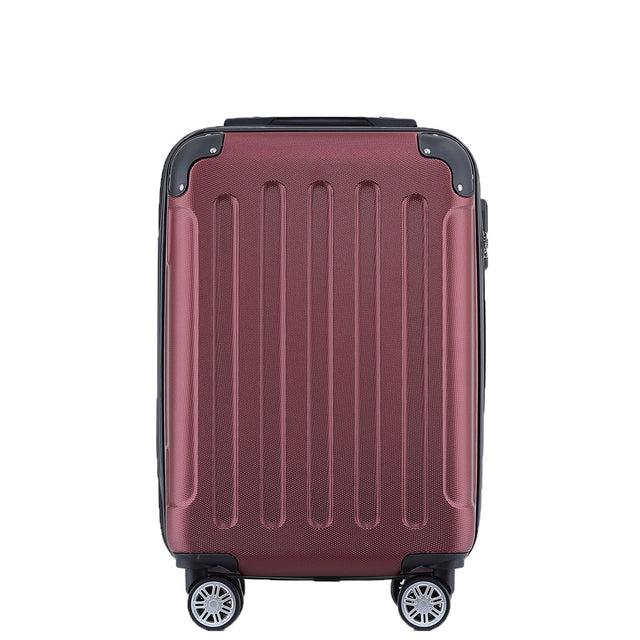 B2045 M Handgepäck für Kurztrips, 360° Doppelrollen, Stabil & Leicht, 55 x 36 x 21 cm, 38 L