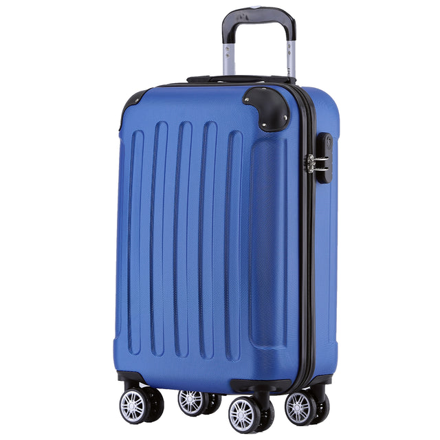 B2045 M Handgepäck für Kurztrips, 360° Doppelrollen, Stabil & Leicht, 55 x 36 x 21 cm, 38 L