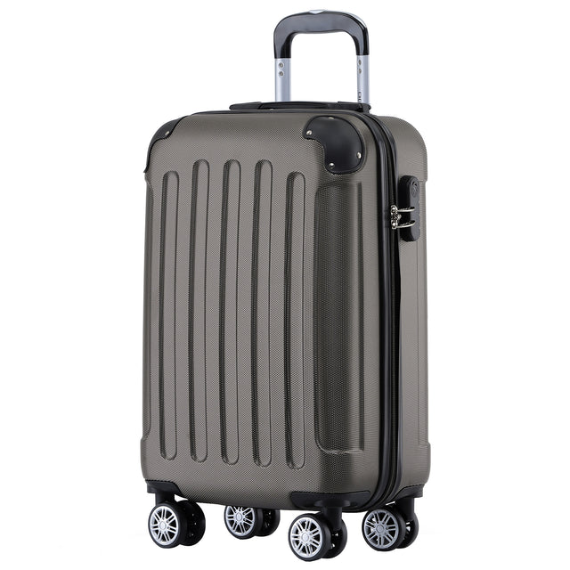 B2045 M Handgepäck für Kurztrips, 360° Doppelrollen, Stabil & Leicht, 55 x 36 x 21 cm, 38 L