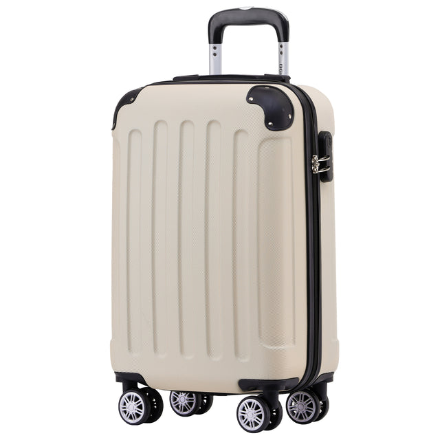 B2045 M Handgepäck für Kurztrips, 360° Doppelrollen, Stabil & Leicht, 55 x 36 x 21 cm, 38 L