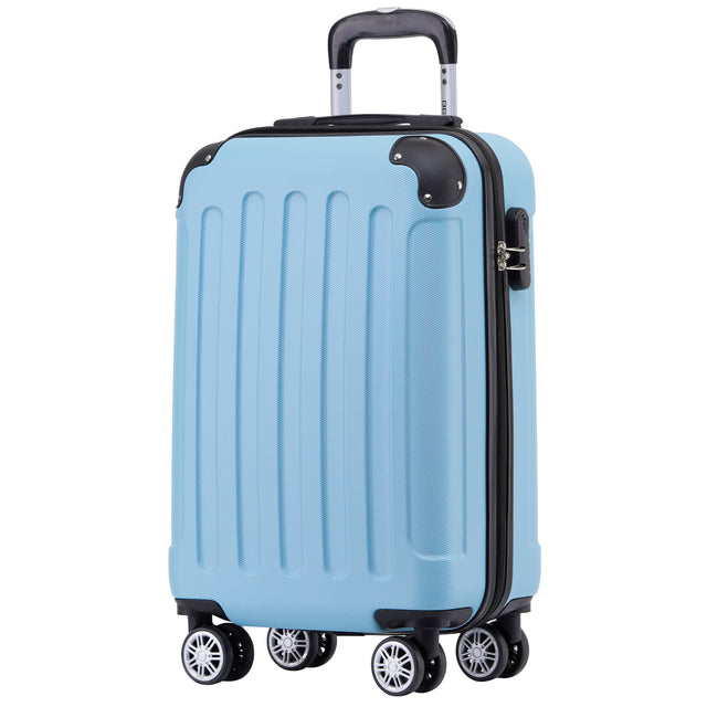 B2045 M Handgepäck für Kurztrips, 360° Doppelrollen, Stabil & Leicht, 55 x 36 x 21 cm, 38 L