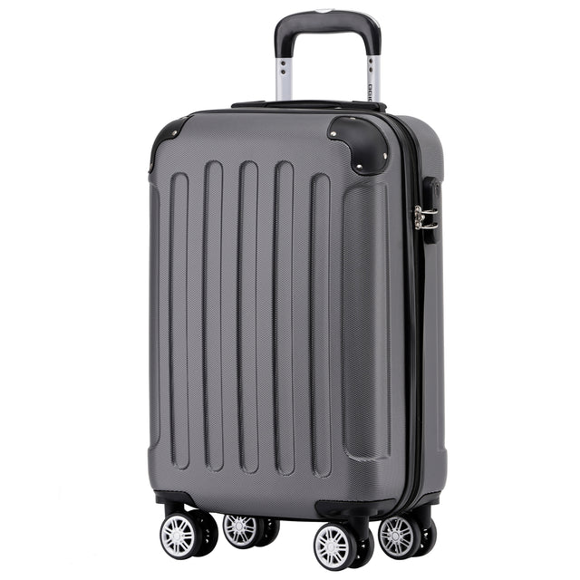 B2045 M Handgepäck für Kurztrips, 360° Doppelrollen, Stabil & Leicht, 55 x 36 x 21 cm, 38 L