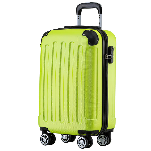 B2045 M Handgepäck für Kurztrips, 360° Doppelrollen, Stabil & Leicht, 55 x 36 x 21 cm, 38 L