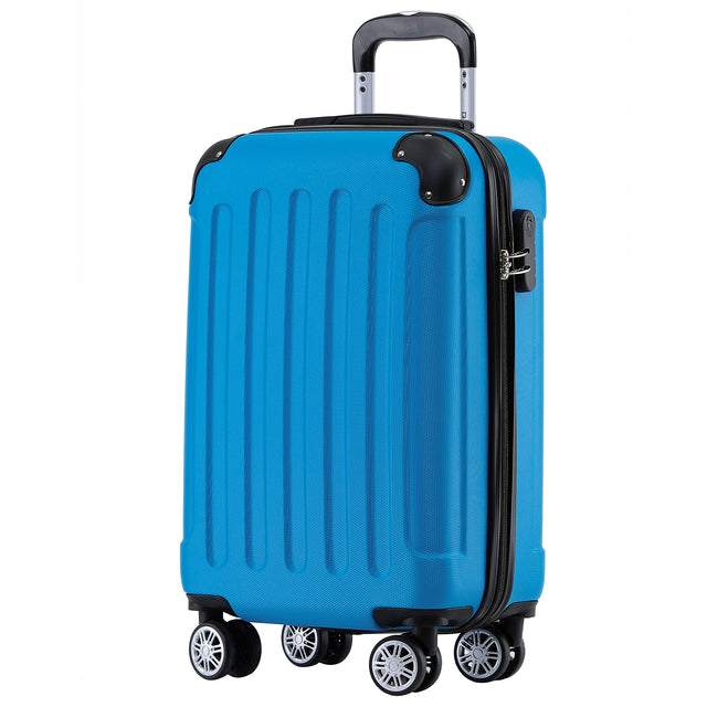 B2045 M Handgepäck für Kurztrips, 360° Doppelrollen, Stabil & Leicht, 55 x 36 x 21 cm, 38 L