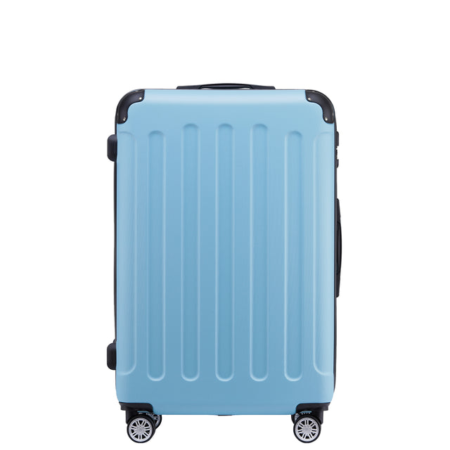 Beibye B2045 L Reisekoffer für Mittelstrecken, 360° Doppelrollen, Stabil & Leicht, 66 x 44 x 24 cm, 70 L