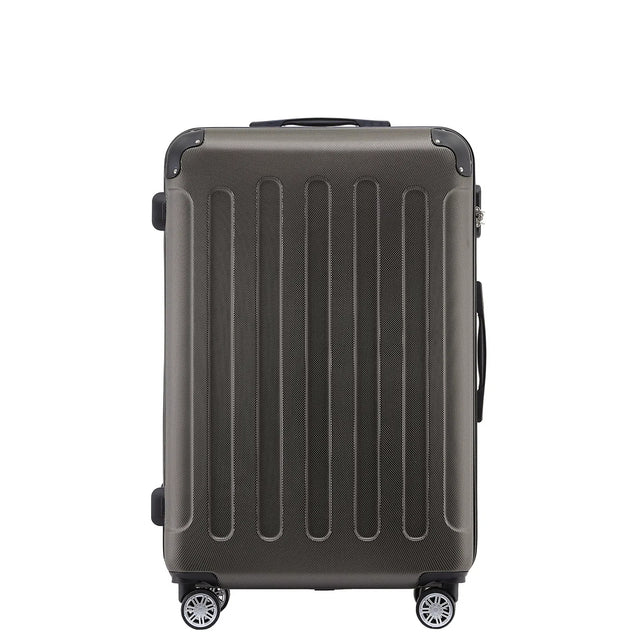 Beibye B2045 XL Reisekoffer für Langstrecken & Familie, 360° Doppelrollen, Stabil & Leicht, 76 x 50 x 27 cm, 110 L