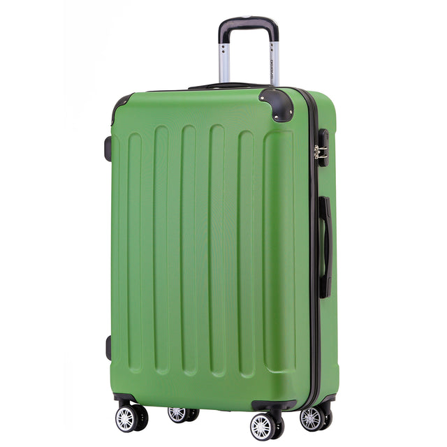 Beibye B2045 XL Reisekoffer für Langstrecken & Familie, 360° Doppelrollen, Stabil & Leicht, 76 x 50 x 27 cm, 110 L