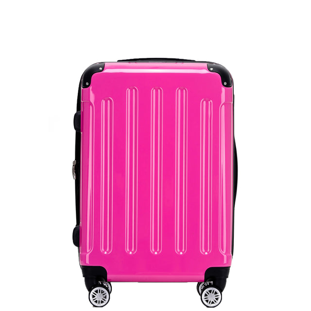 B2048 M Handgepäck für Kurztrips, 360° Doppelrollen, Hochglanz-Polycarbonat, Volumen erweiterbar, 55 x 39 x 23 cm, 45 L