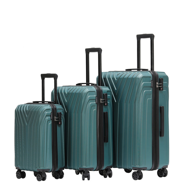 Beibye B2050 Kofferset M-L-XL für Handgepäck, Kurz- & Langstrecken, 360° Doppelrollen, TSA-Schloss, Volumen erweiterbar