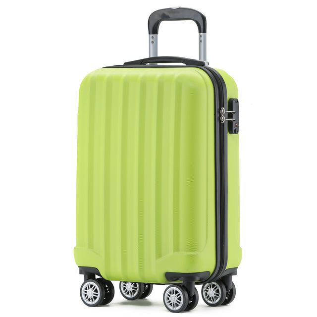 Beibye B2080 M Handgepäck für Kurztrips, 360° Doppelrollen, integriertes TSA-Zahlenschloss, 55 x 35 x 20 cm, 38 L