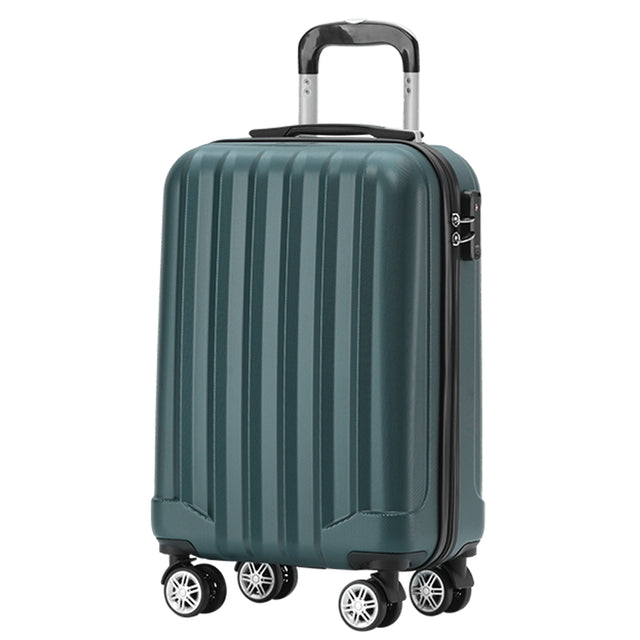 Beibye B2080 M Handgepäck für Kurztrips, 360° Doppelrollen, integriertes TSA-Zahlenschloss, 55 x 35 x 20 cm, 38 L
