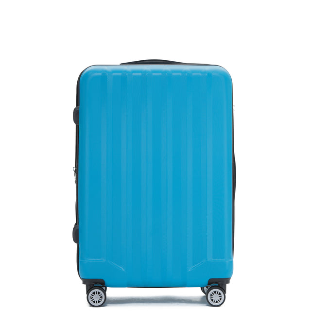 Beibye B2080 L Reisekoffer für Mittelstrecken, 360° Doppelrollen, TSA-Zahlenschloss, Volumen erweiterbar, 66 x 45 x 26 cm, 77 L
