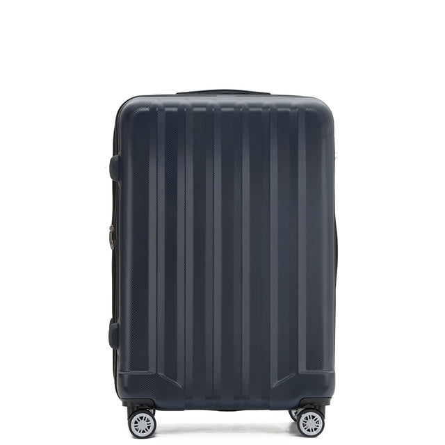 Beibye B2080 L Reisekoffer für Mittelstrecken, 360° Doppelrollen, TSA-Zahlenschloss, Volumen erweiterbar, 66 x 45 x 26 cm, 77 L