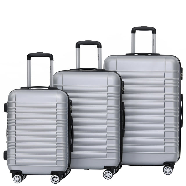 Beibye B2088 Kofferset M-L-XL für Handgepäck, Kurz- & Langstrecken – 360° Doppelrollen, ABS-Hartschale, Volumen erweiterbar