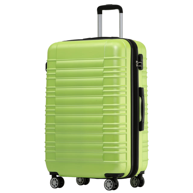 Beibye B2088 XL Reisekoffer für Langstrecken & Familie – 360° Doppelrollen, ABS-Hartschale, Volumen erweiterbar, 76 x 49 x 30 cm, 115 L