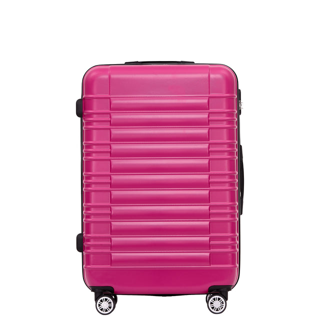 Beibye B2088 L Reisekoffer für Mittelstrecken – 360° Doppelrollen, ABS-Hartschale, Volumen erweiterbar, 65 x 43 x 26 cm, 75 L