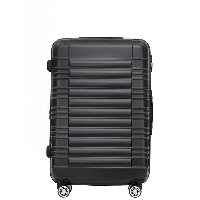 Beibye B2088 L Reisekoffer für Mittelstrecken – 360° Doppelrollen, ABS-Hartschale, Volumen erweiterbar, 65 x 43 x 26 cm, 75 L