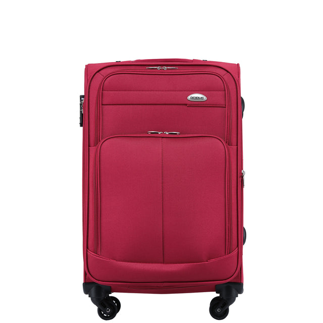 Beibye B8005 XL Reisekoffer für Langstrecken & Familie, Wasserabweisendes Oxford-Gewebe, Volumen erweiterbar, Praktische Fronttasche & Verstecktes Namensschild, 74 x 48 x 32 cm, 115 L