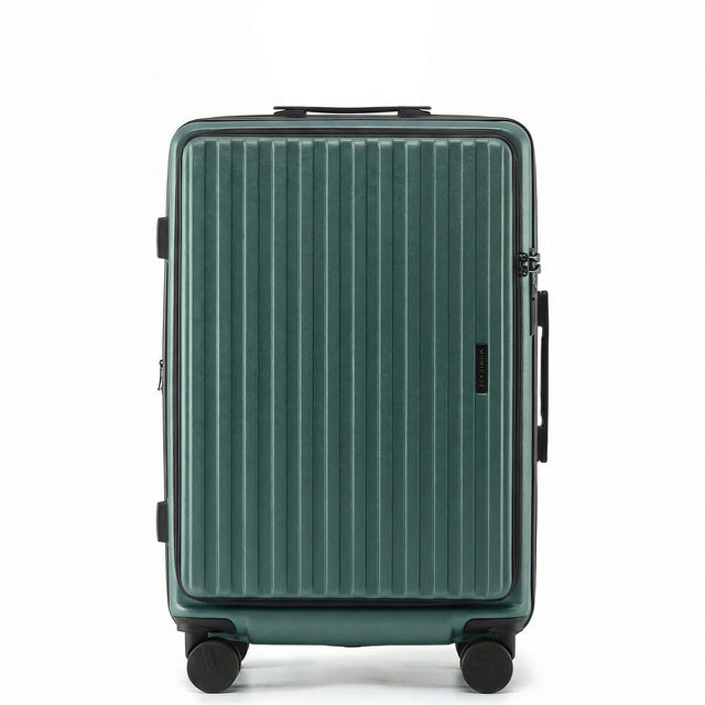 M9008 L Reisekoffer für Mittelstrecken, Top-Opening-Design, TSA-Zahlenschloss, Polycarbonat-Hartschale, Volumen erweiterbar, 66 x 46 x 28 cm, 70 L