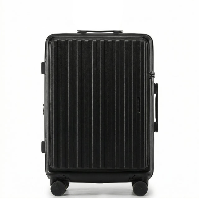 M9008 L Reisekoffer für Mittelstrecken, Top-Opening-Design, TSA-Zahlenschloss, Polycarbonat-Hartschale, Volumen erweiterbar, 66 x 46 x 28 cm, 70 L