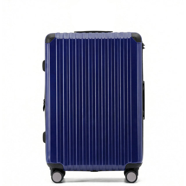 Münicase M816 XL Reisekoffer für Langstrecken & Familie, TSA-Zahlenschloss, Eckenschutz, Polycarbonat, Volumen erweiterbar, 76 x 51 x 32 cm, 107 L