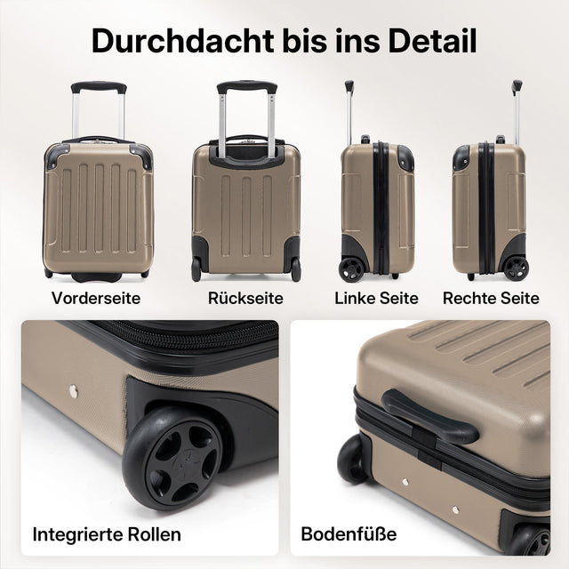 BEIBYE B2045 XS Champagner Detail