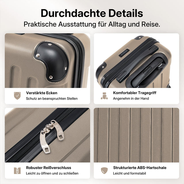 BEIBYE B2045 XS Champagner Detail