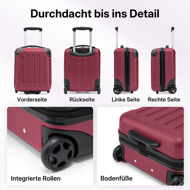 BEIBYE B2045 XS Weinrot Detail