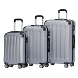 Beibye B2045 Kofferset M-L-XL für Handgepäck, Kurz- & Langstrecken, 360° Doppelrollen, Stabil & Leicht