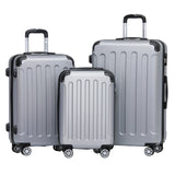 Beibye B2045 Kofferset M-L-XL für Handgepäck, Kurz- & Langstrecken, 360° Doppelrollen, Stabil & Leicht