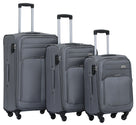 Beibye B8005 Kofferset M-L-XL für Handgepäck, Kurz- & Langstrecken, Wasserabweisendes Oxford-Gewebe, Volumen erweiterbar, Praktische Fronttasche & Verstecktes Namensschild