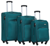 Beibye B8005 Kofferset M-L-XL für Handgepäck, Kurz- & Langstrecken, Wasserabweisendes Oxford-Gewebe, Volumen erweiterbar, Praktische Fronttasche & Verstecktes Namensschild