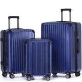 Münicase M816 Kofferset M-L-XL für Handgepäck, Kurz- & Langstrecken, TSA-Zahlenschloss, Eckenschutz, Polycarbonat, Volumen erweiterbar