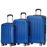 Beibye B2045 Kofferset M-L-XL für Handgepäck, Kurz- & Langstrecken, 360° Doppelrollen, Stabil & Leicht