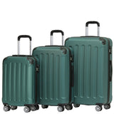Beibye B2045 Kofferset M-L-XL für Handgepäck, Kurz- & Langstrecken, 360° Doppelrollen, Stabil & Leicht