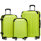 Beibye B2045 Kofferset M-L-XL für Handgepäck, Kurz- & Langstrecken, 360° Doppelrollen, Stabil & Leicht
