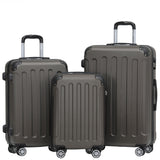 Beibye B2045 Kofferset M-L-XL für Handgepäck, Kurz- & Langstrecken, 360° Doppelrollen, Stabil & Leicht