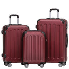 Beibye B2045 Kofferset M-L-XL für Handgepäck, Kurz- & Langstrecken, 360° Doppelrollen, Stabil & Leicht