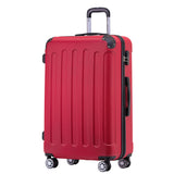 Beibye B2045 L Reisekoffer für Mittelstrecken, 360° Doppelrollen, Stabil & Leicht, 66 x 44 x 24 cm, 70 L