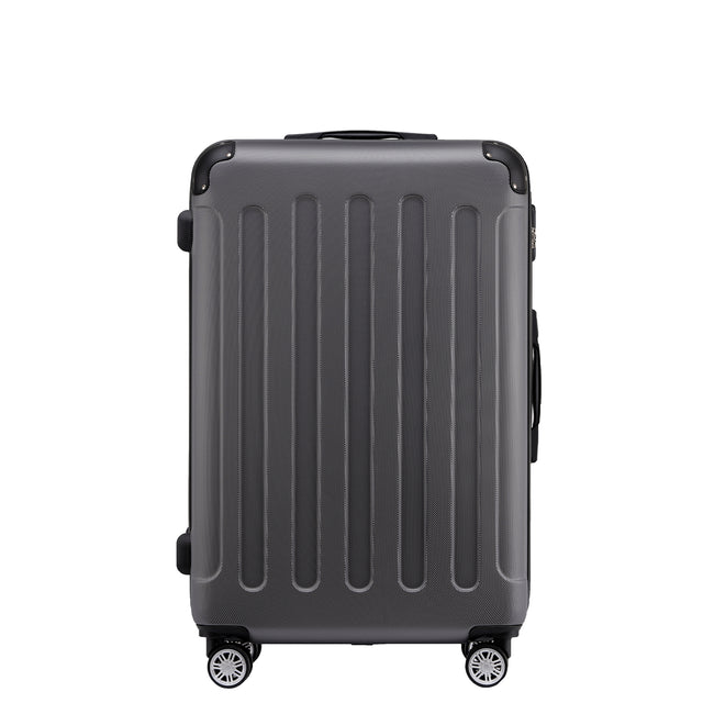 Beibye B2045 L Reisekoffer für Mittelstrecken, 360° Doppelrollen, Stabil & Leicht, 66 x 44 x 24 cm, 70 L