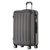 Beibye B2045 L Reisekoffer für Mittelstrecken, 360° Doppelrollen, Stabil & Leicht, 66 x 44 x 24 cm, 70 L