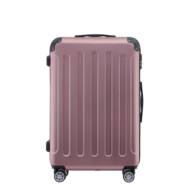 Beibye B2045 L Reisekoffer für Mittelstrecken, 360° Doppelrollen, Stabil & Leicht, 66 x 44 x 24 cm, 70 L