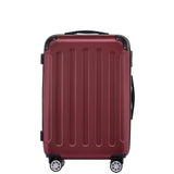 Beibye B2045 L Reisekoffer für Mittelstrecken, 360° Doppelrollen, Stabil & Leicht, 66 x 44 x 24 cm, 70 L