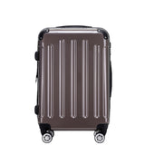 Beibye B2048 XL Reisekoffer für Langstrecken & Familie, 360° Doppelrollen, Hochglanz-Polycarbonat, Volumen erweiterbar, 76 x 50 x 30 cm, 115 L