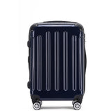 Beibye B2048 L Reisekoffer für Mittelstrecken, 360° Doppelrollen, Hochglanz-Polycarbonat, Volumen erweiterbar, 65 x 43 x 26 cm, 75 L