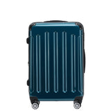 Beibye B2048 L Reisekoffer für Mittelstrecken, 360° Doppelrollen, Hochglanz-Polycarbonat, Volumen erweiterbar, 65 x 43 x 26 cm, 75 L