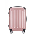 Beibye B2048 L Reisekoffer für Mittelstrecken, 360° Doppelrollen, Hochglanz-Polycarbonat, Volumen erweiterbar, 65 x 43 x 26 cm, 75 L